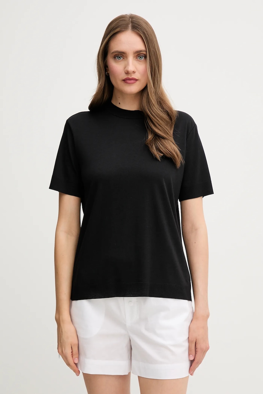 Tričko Calvin Klein dámské, černá barva, LV044B206G