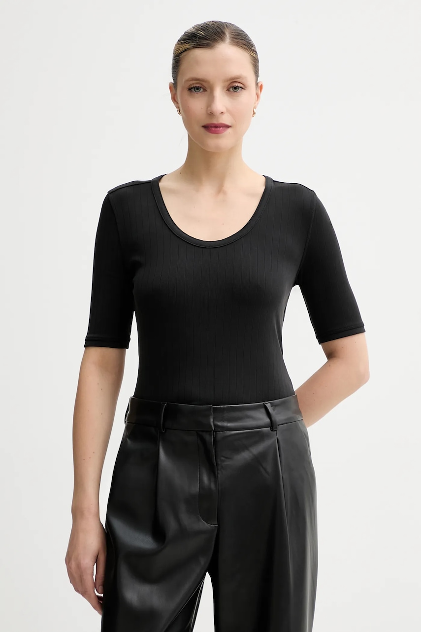 Tričko Calvin Klein dámské, černá barva, LV044D213G