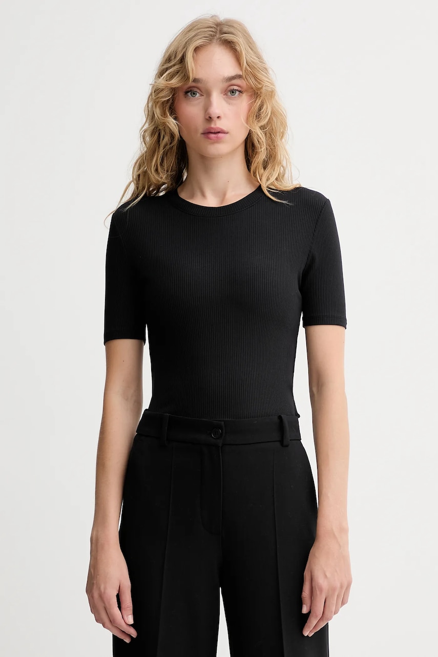 Tričko Calvin Klein dámské, černá barva, LV044D246G