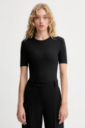 Tričko Calvin Klein dámské, černá barva, LV044D246G