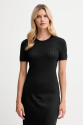 Tričko Calvin Klein dámské, černá barva, LV044D308G