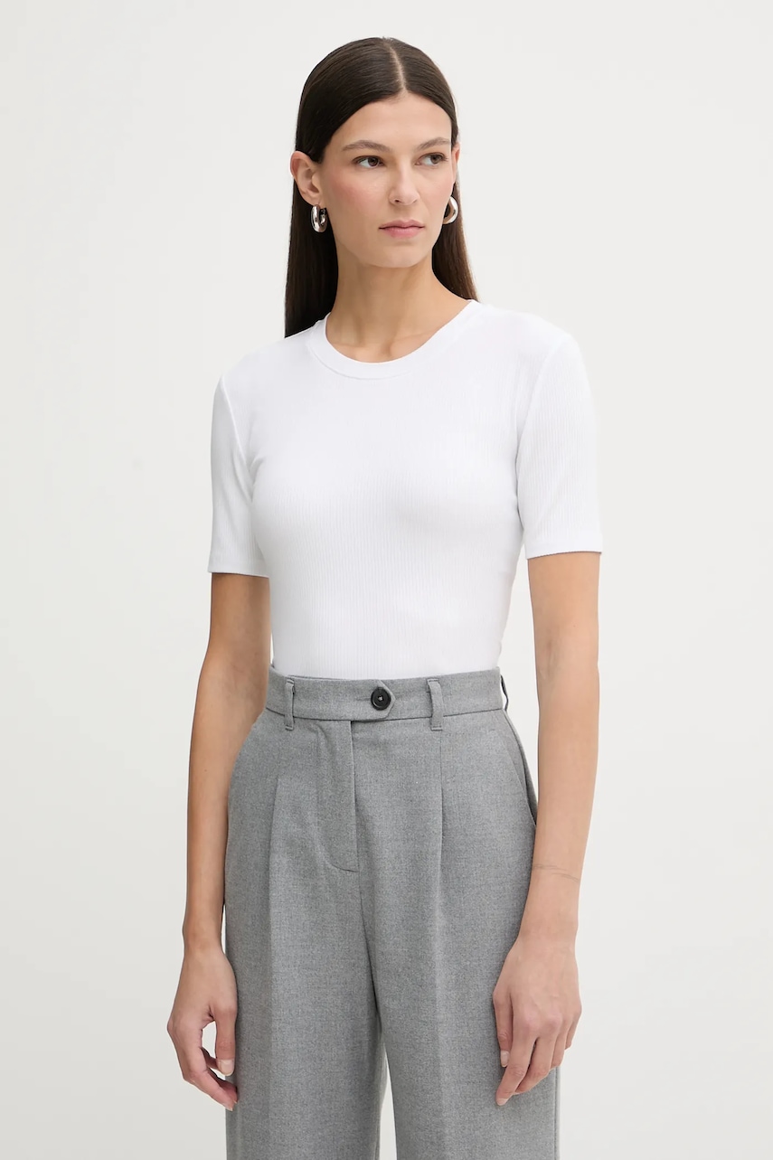 Tričko Calvin Klein dámské, zelená barva, LV044D246G