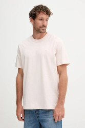 Tričko Calvin Klein Jeans pánské, béžová barva, LV04RB007G