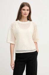 Tričko Dkny dámské, béžová barva, P5DHSBMA