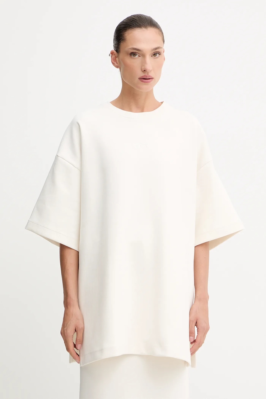 Tričko Gestuz dámské, béžová barva, 10910316