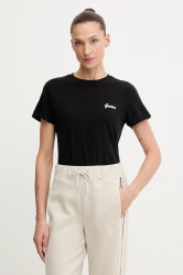 Tričko Guess ALBA dámské, černá barva, V5BI17 KCBF1