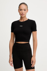 Tričko Guess CARLA dámské, černá barva, V5YP08 K8RT2