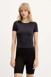 Tričko Guess Jeans dámské, černá barva, W5BP56 K1092