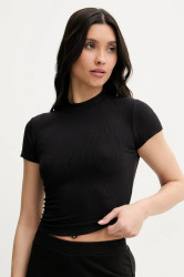 Tričko Guess TESSA dámské, černá barva, O5GP04 KCDA2