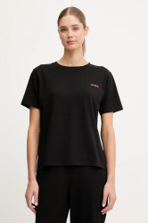 Tričko HUGO HUGO ID T-SHIRT dámské, černá barva, 50555634