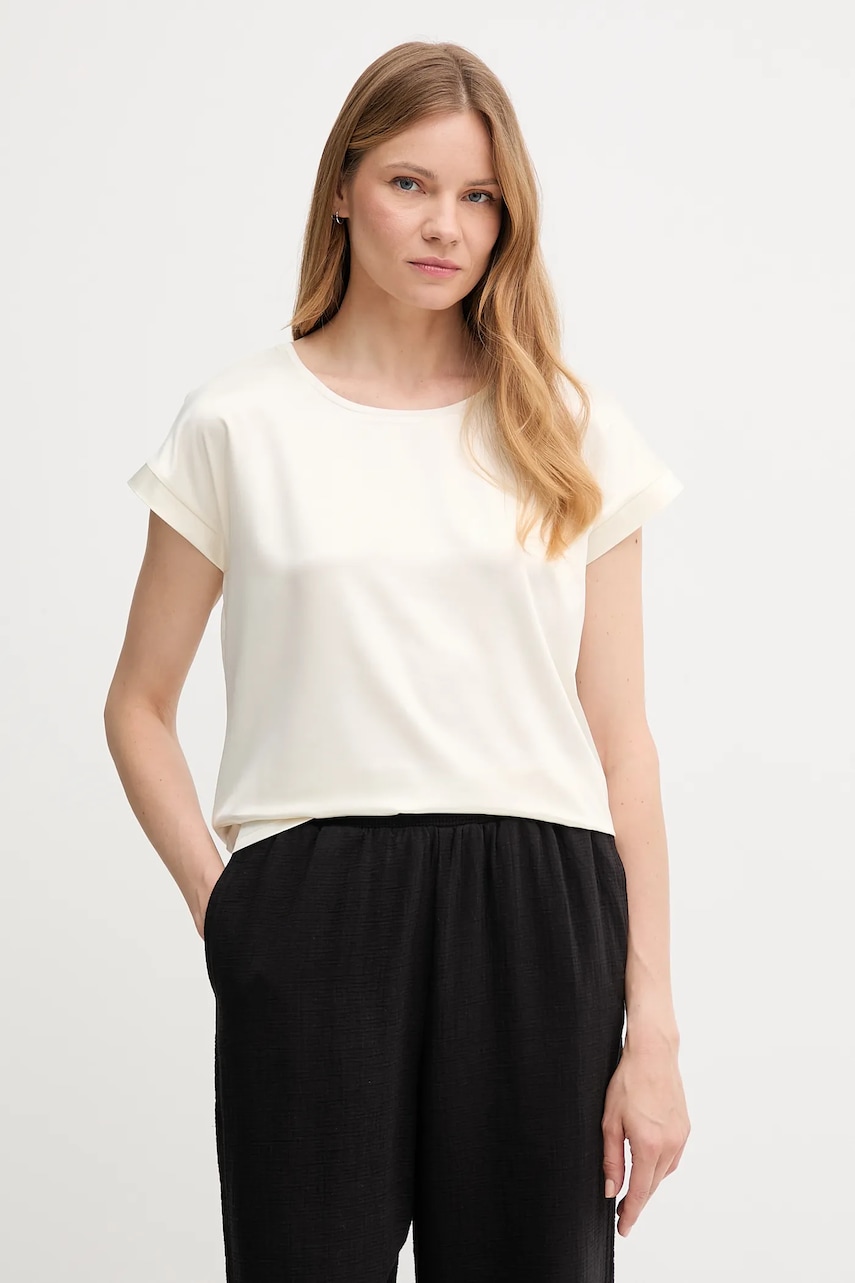 Tričko Joop! dámské, béžová barva, 30044802