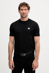 Tričko Karl Lagerfeld pánské, černá barva, 554221.755050