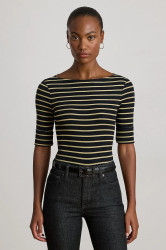 Tričko Lauren Ralph Lauren dámské, černá barva, 200980044