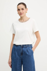 Tričko Morgan dámské, bílá barva, DANY