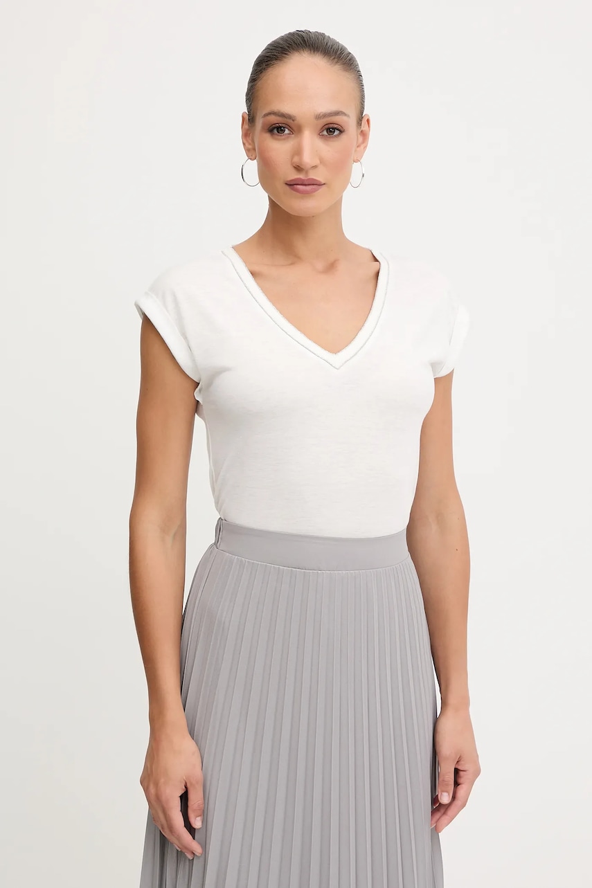 Tričko Morgan dámské, bílá barva, DAYA