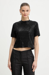 Tričko Morgan dámské, černá barva, DOLIVIA
