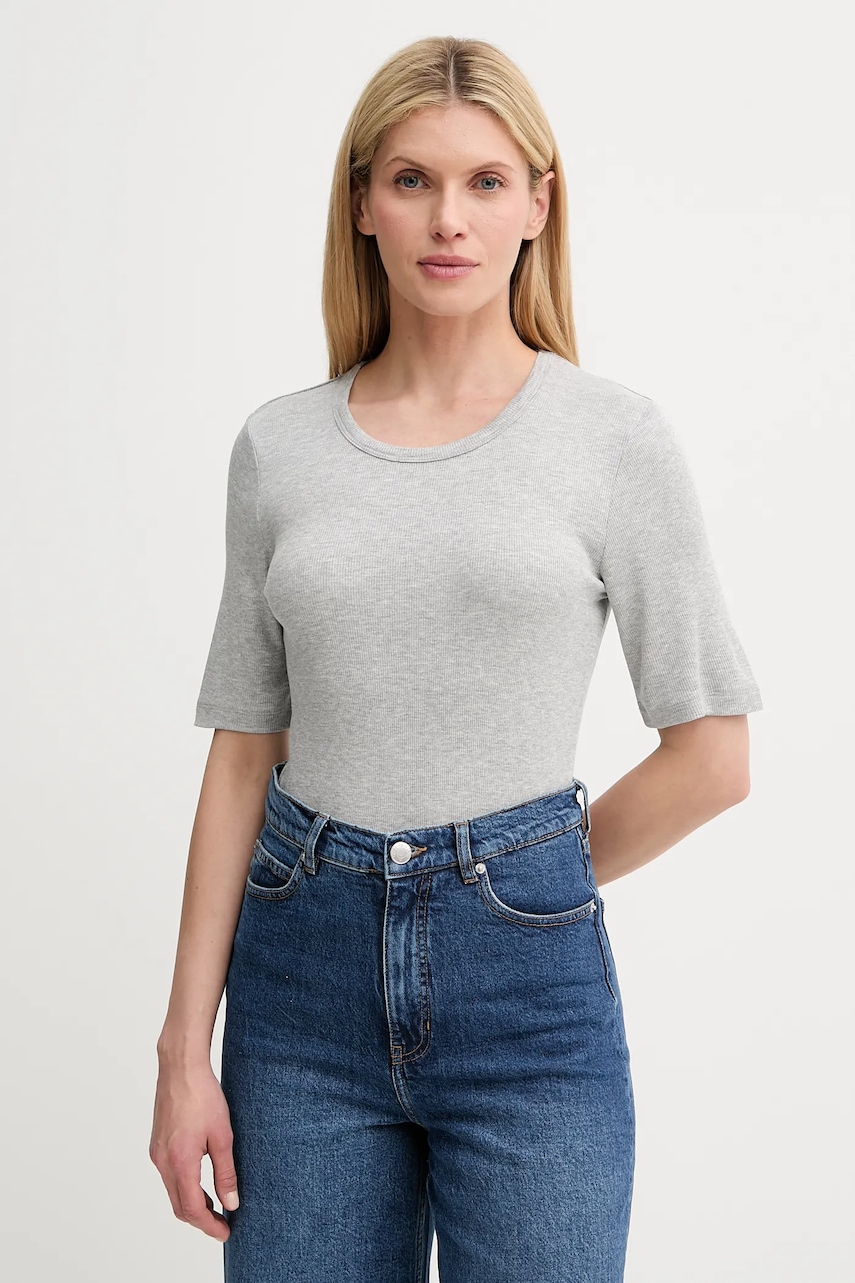 Tričko MUNTHE MUTULA dámské, šedá barva, 247112424769