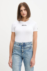 Tričko New Era dámské, bílá barva, 60564942