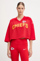 Tričko Nike Jersey Fashion Top dámské, červená barva, 03O3-65N-7G-5HX