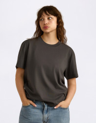 Tričko Organic Basics True Heavy Boxy Tee Slate