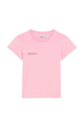 Tričko Pangaia KIDS' 365 MIDWEIGHT T-SHIRT růžová barva, 10000430