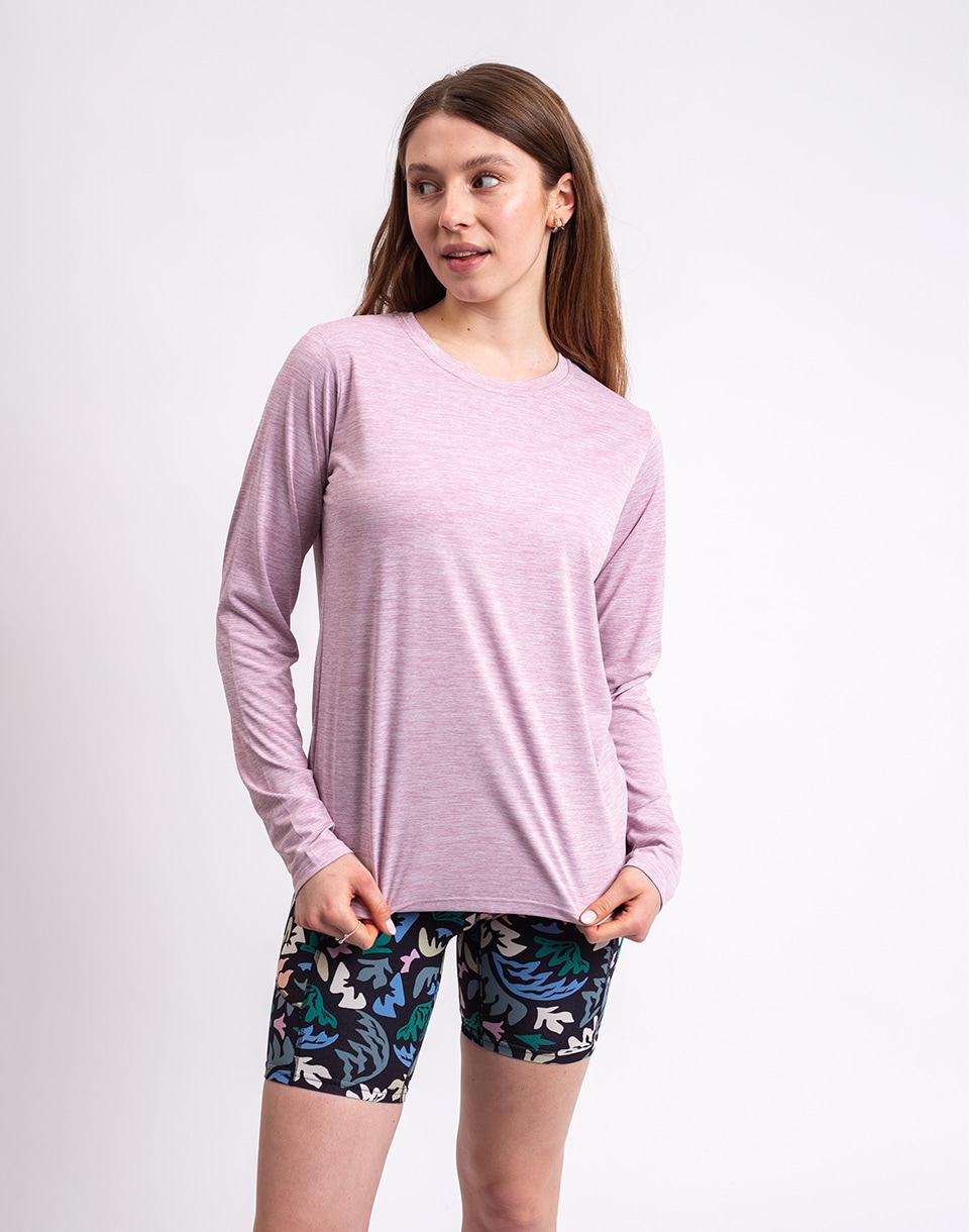 Tričko Patagonia W's L/S Capilene® Cool Daily Shirt Quiet Violet