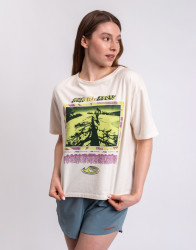 Tričko Patagonia W's Run Like Roots Easy Cut T-Shirt Undyed Natural