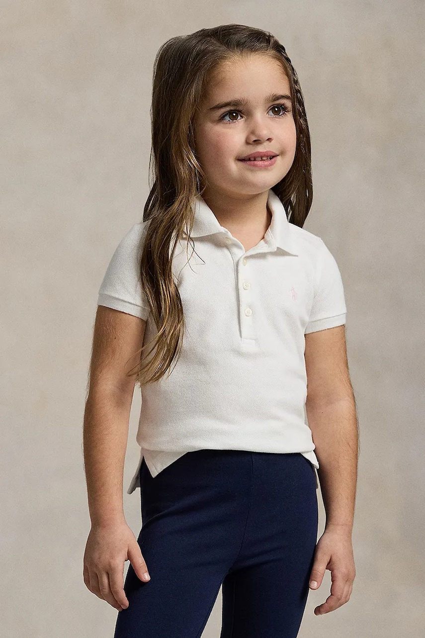 Tričko Polo Ralph Lauren bílá barva, 312573242005