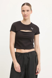Tričko Puma dámské, černá barva, 631164