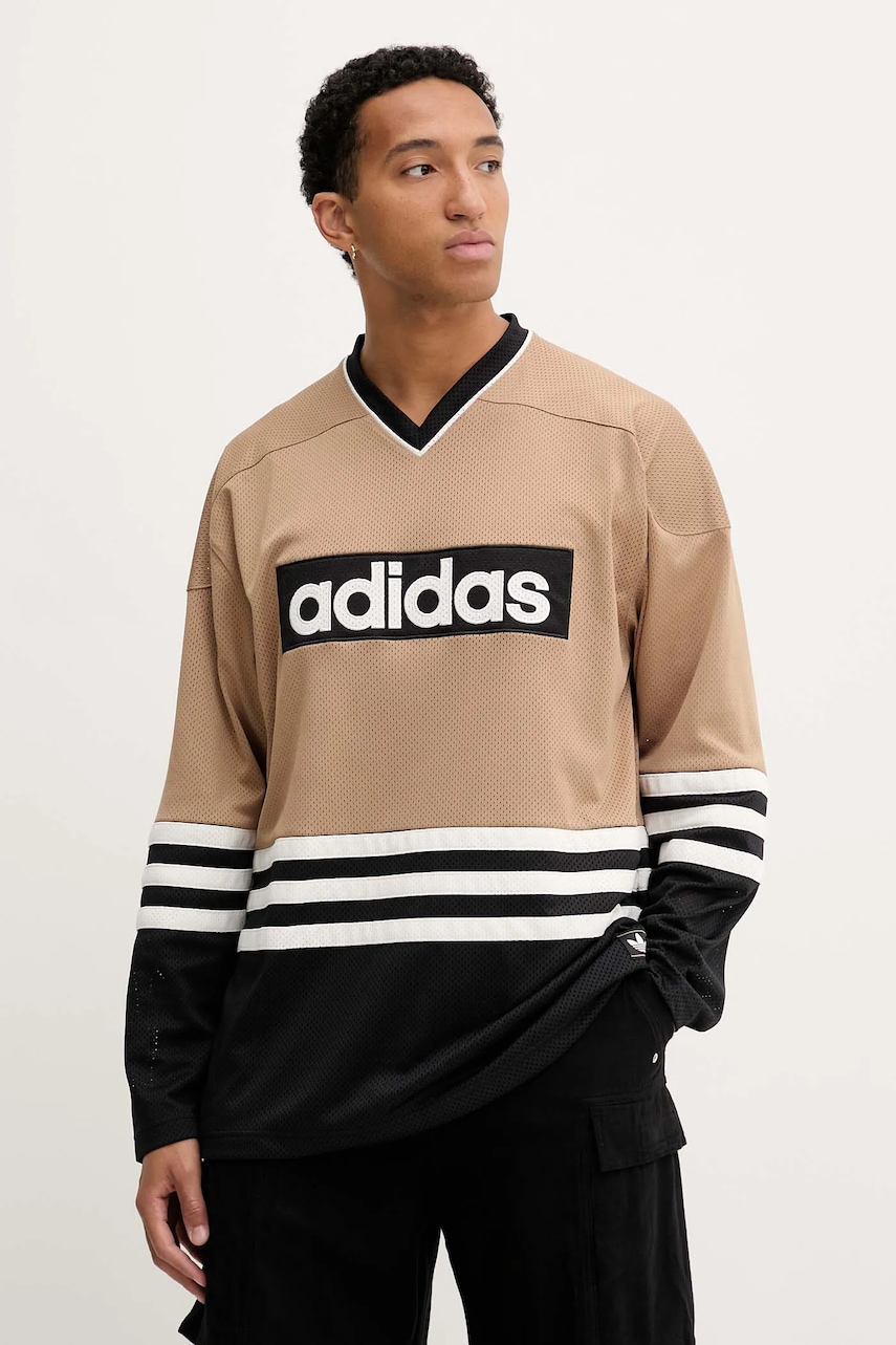 Tričko s dlouhým rukávem adidas Originals Hockey Jersey
