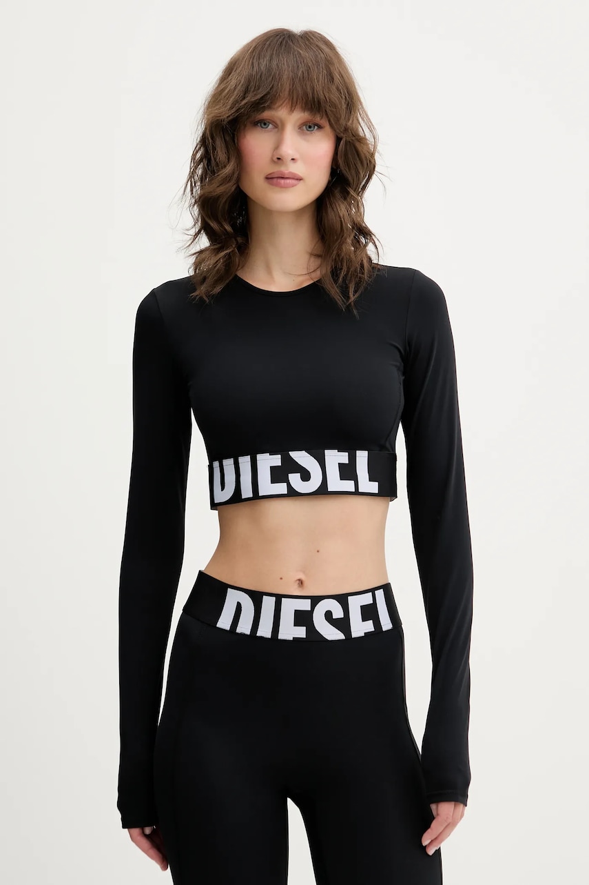 Tričko s dlouhým rukávem Diesel MELISSA-D-POP