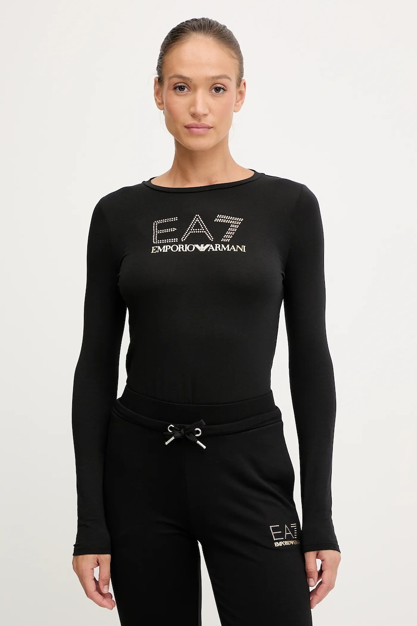 Tričko s dlouhým rukávem EA7 Emporio Armani