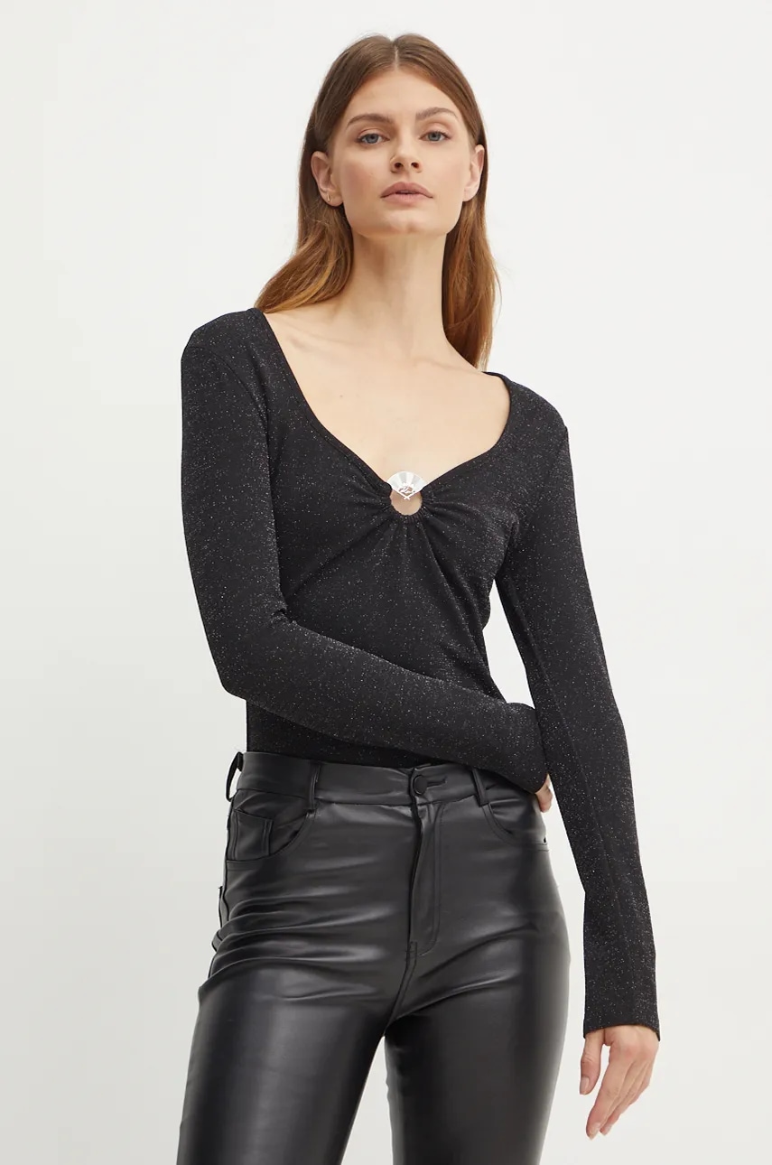 Tričko s dlouhým rukávem Karl Lagerfeld