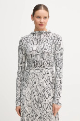 Tričko s dlouhým rukávem Marc Aurel černá barva, 7730-7000-73903