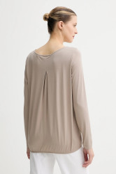 Tričko s dlouhým rukávem Marc O'Polo béžová barva, 511205252697