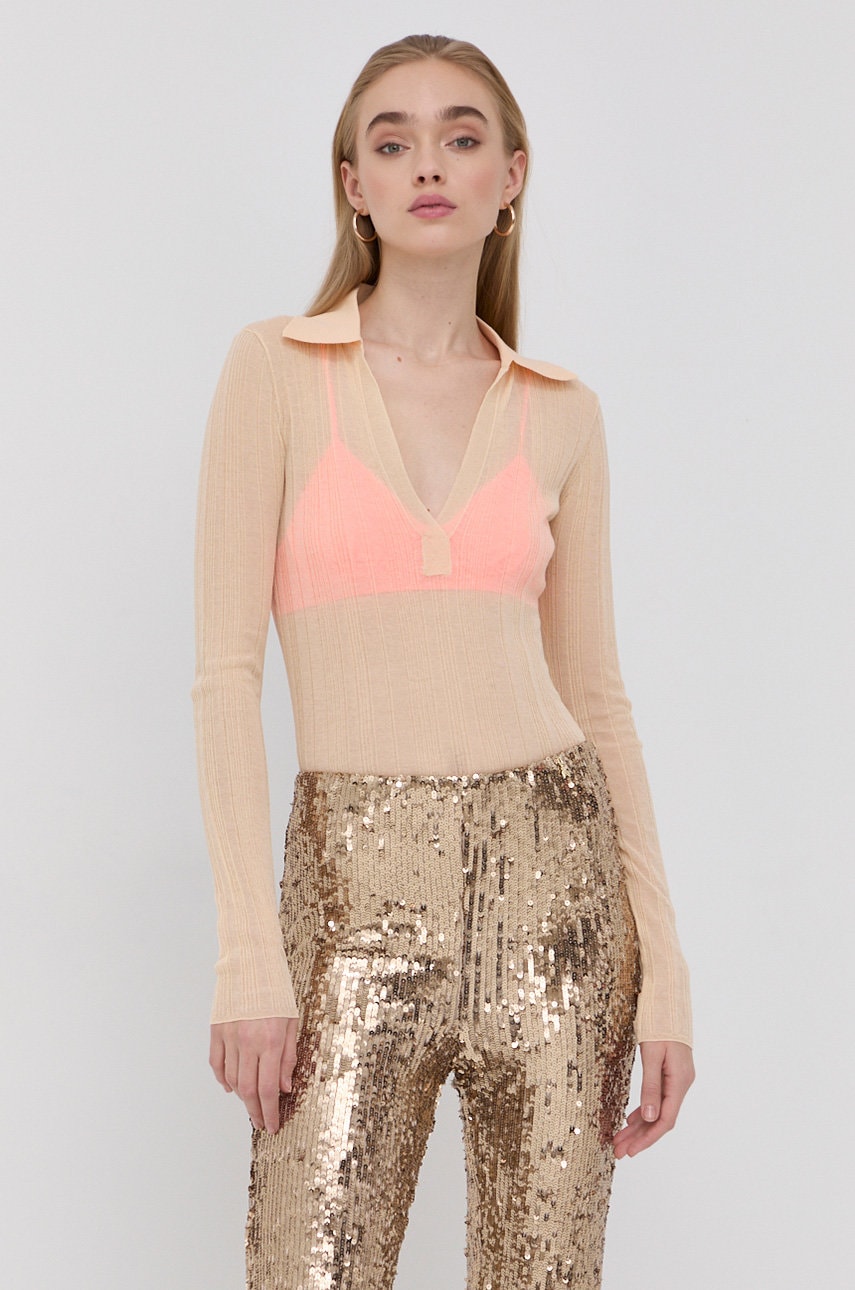 Tričko s dlouhým rukávem Patrizia Pepe