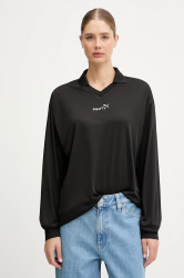 Tričko s dlouhým rukávem Puma PUMA x FENTY černá barva, 633786