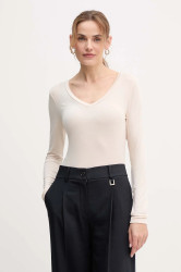 Tričko s dlouhým rukávem s příměsí kašmíru United Colors of Benetton