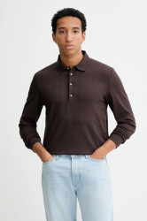 Tričko s dlouhým rukávem s příměsí vlny Calvin Klein