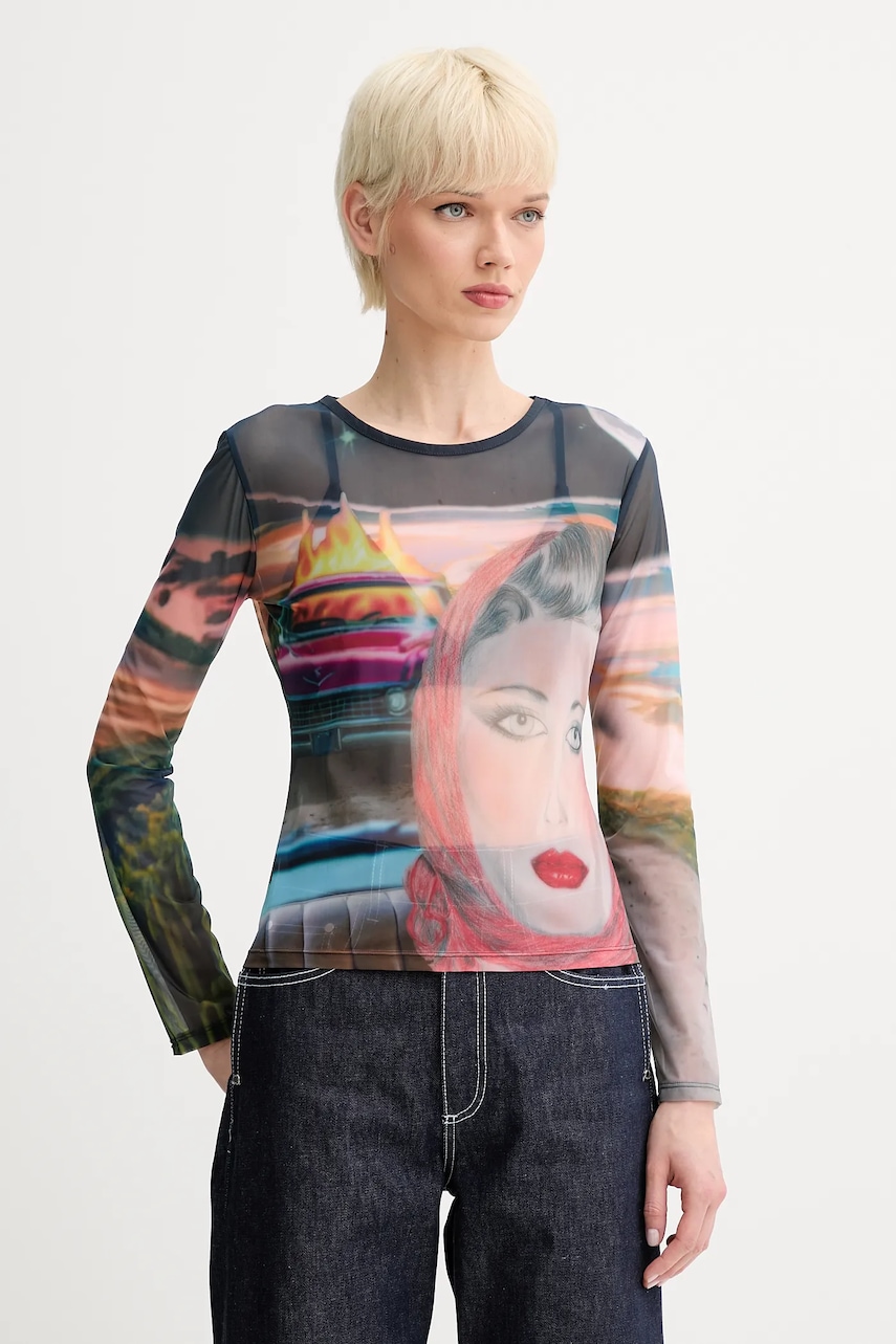 Tričko s dlouhým rukávem Sunnei dámské, více barev, RTWWTOP016