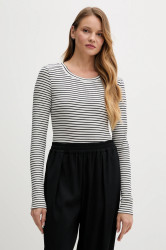 Tričko s dlouhým rukávem Tommy Hilfiger tmavomodrá barva, UW0UW06090