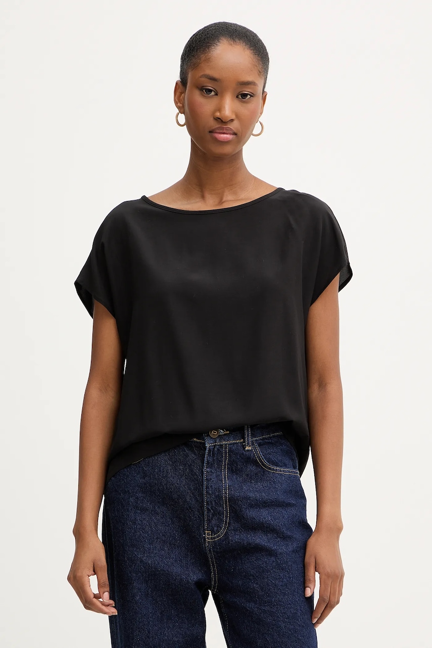 Tričko Silvian Heach BOLAWE dámské, černá barva, GPA25528BL