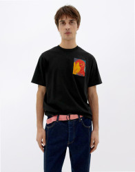 Tričko Thinking MU Abstract Zach T-shirt BLACK