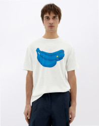 Tričko Thinking MU Bananas Zach T-Shirt WHITE