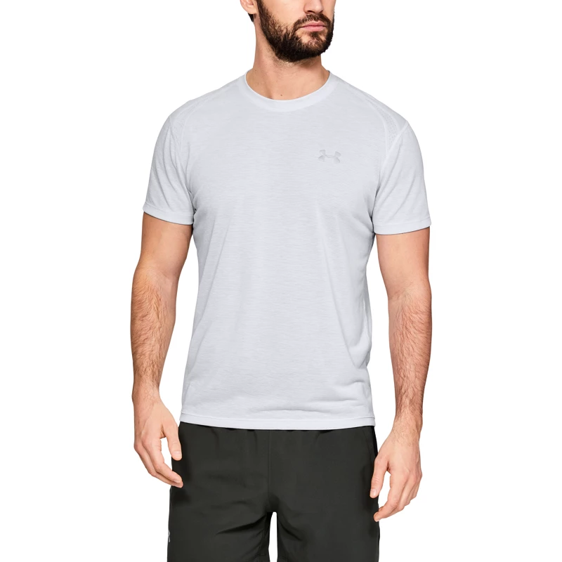 Tričko Under Armour Streaker 2.0 Shortsleeve-Gry