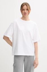 Tričko United Colors of Benetton dámské, bílá barva, 3903D10AA