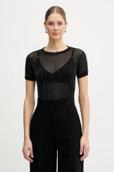 Tričko United Colors of Benetton dámské, černá barva, 33UXD10B8