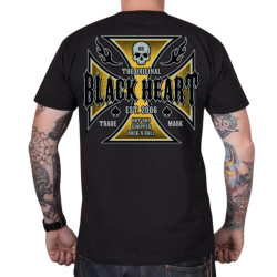 Triko BLACK HEART Ruthless černá M