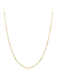 Troli Pozlacený kuličkový náhrdelník