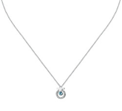 Trussardi Elegantní ocelový náhrdelník se zirkony T-Logo TJAXC55